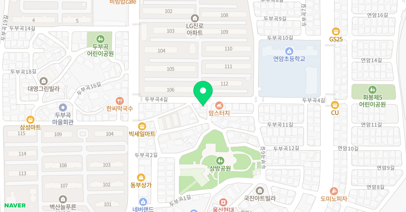 월드베스트 태권도 2관 위치