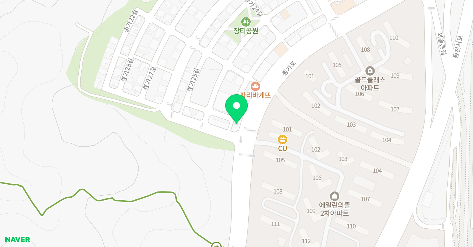 애쉬튼 잉글리쉬 영어학원 위치