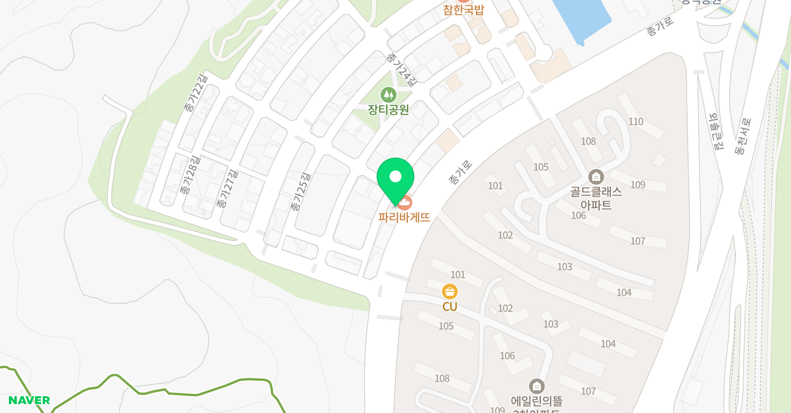 강쌤 영어수학학원 위치