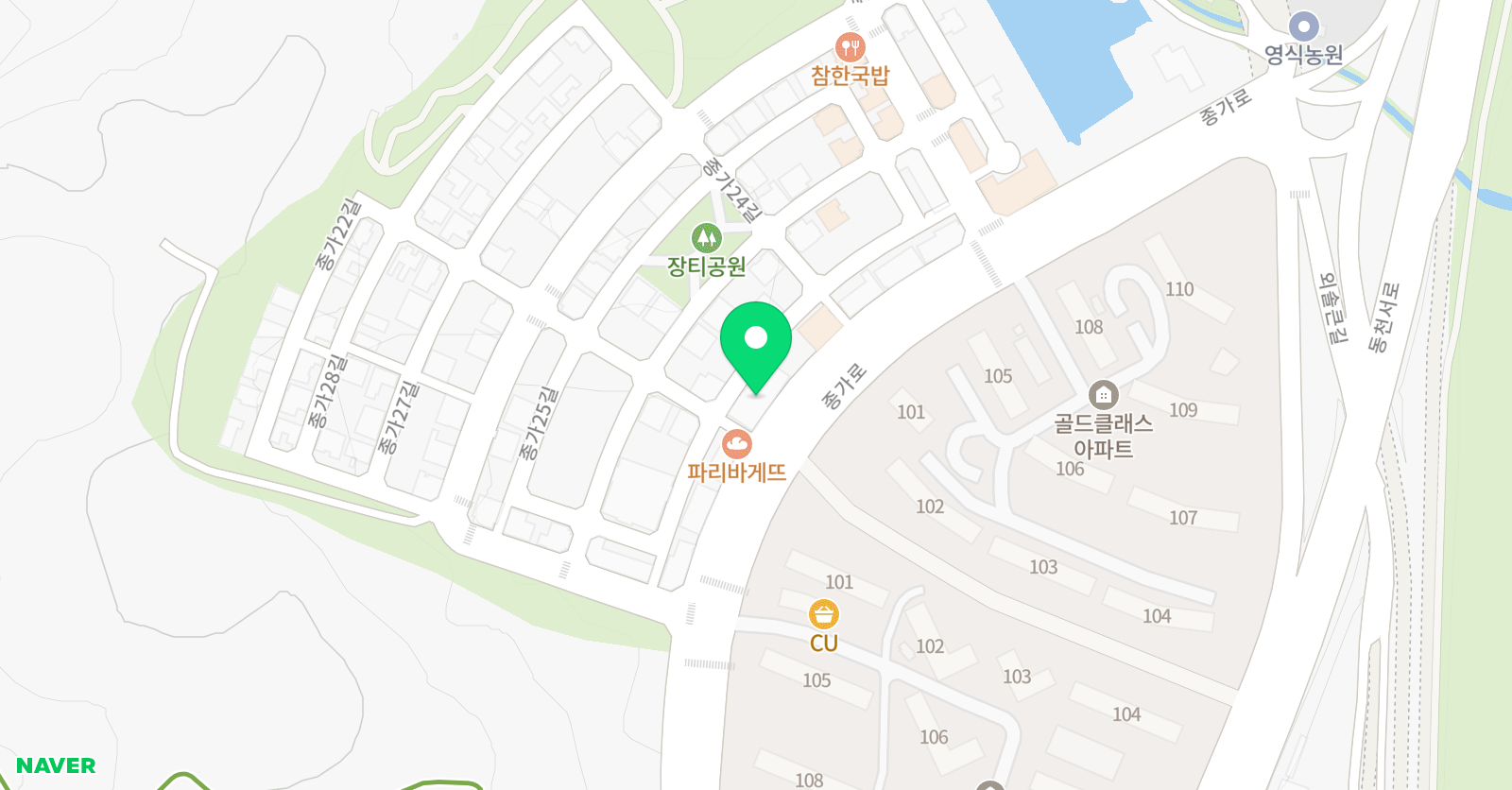 이네이블 영어학원 위치