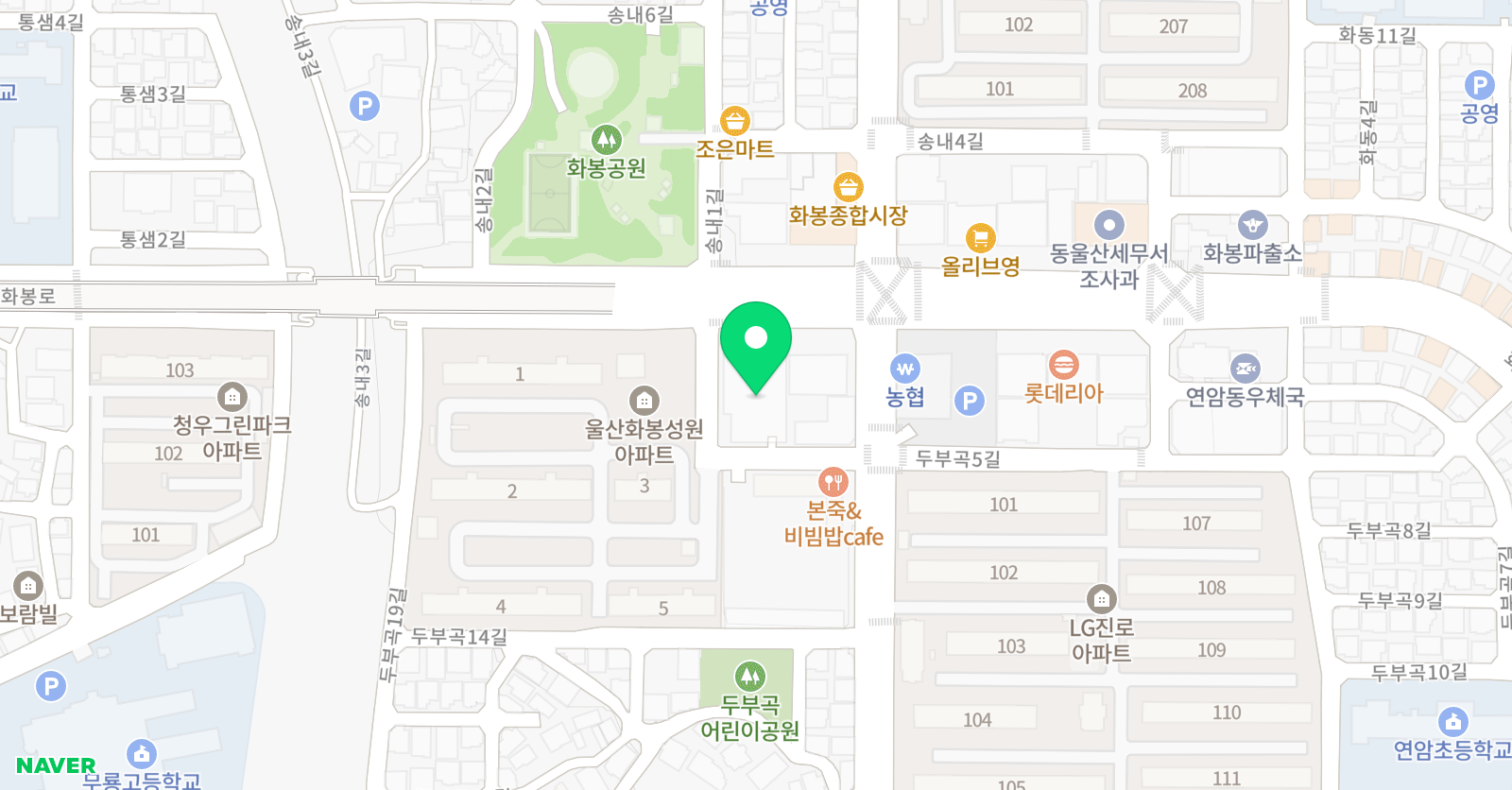 댄스포라이프아카데미 2호점 위치