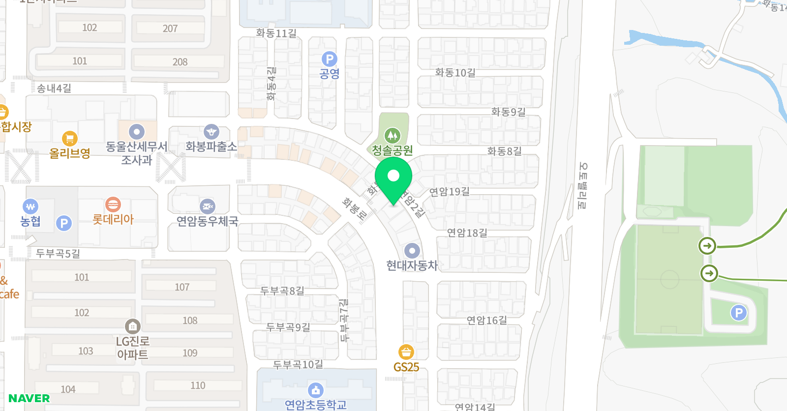 이엠티 학원 위치
