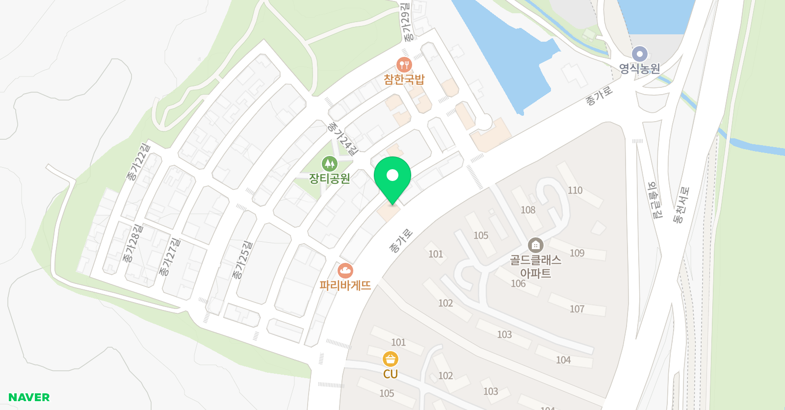 배움 수학학원 위치