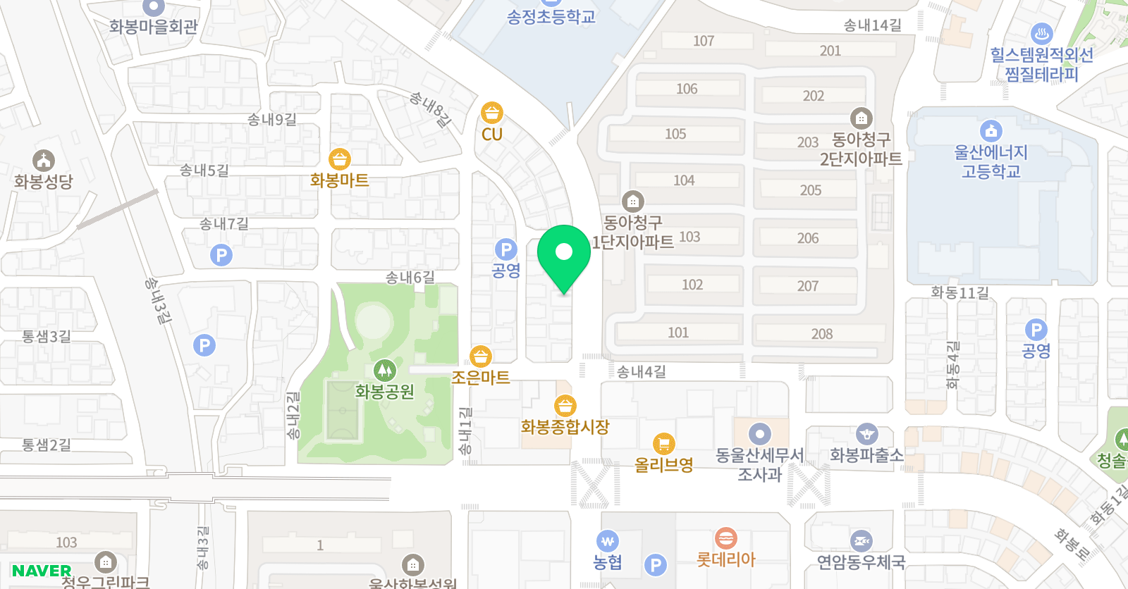 새열린 아코디언,전자올겐 학원 위치