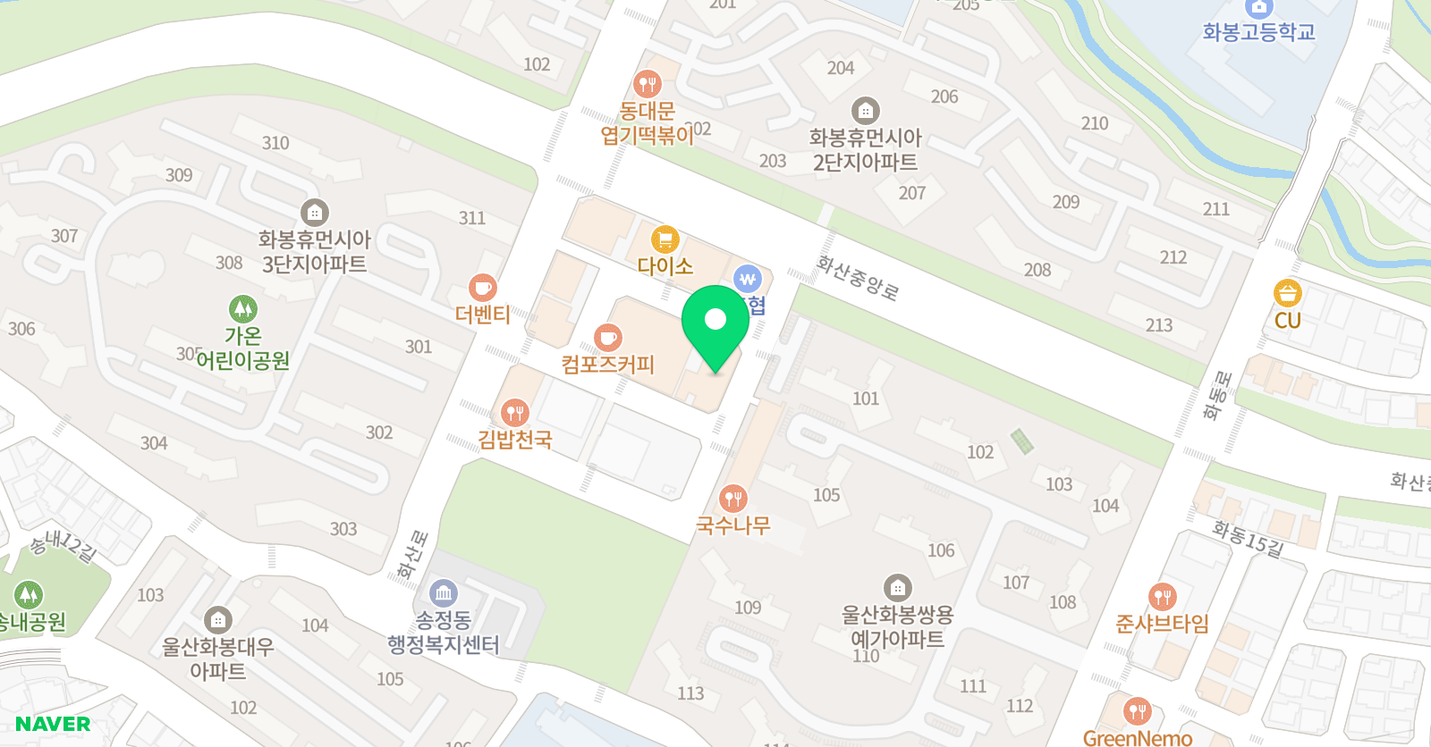 꿈이크는 미술교습소 위치