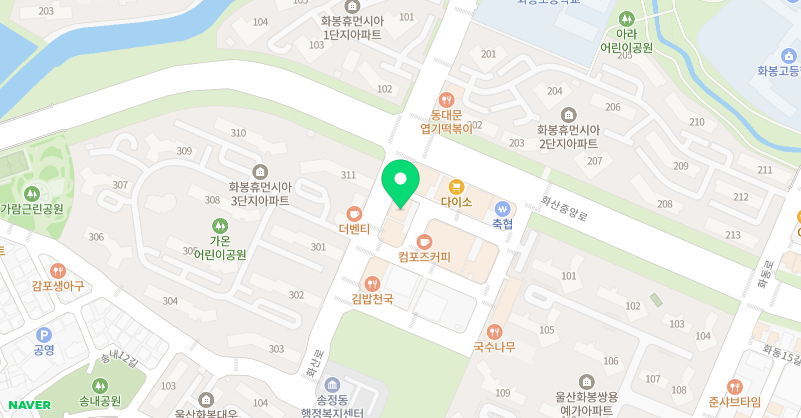 파워점핑줄넘기 화봉점 위치