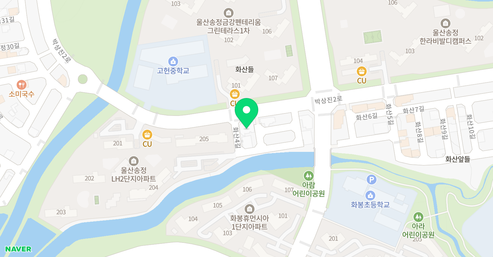 문봉 데카르트영재원 위치