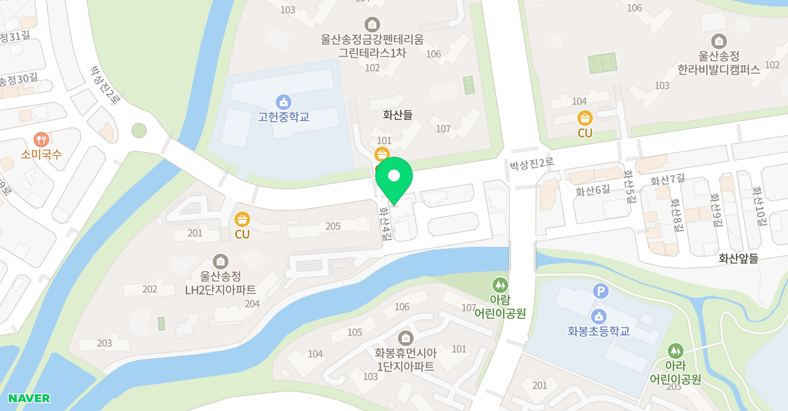 뉴한매쓰 수학학원 위치