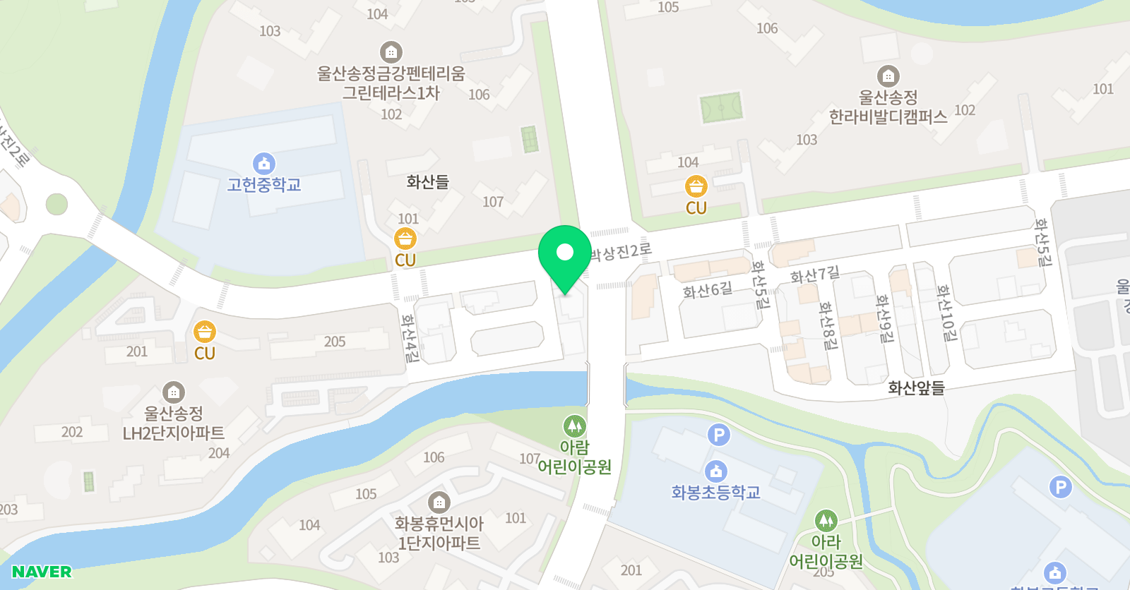 정상 학원 위치