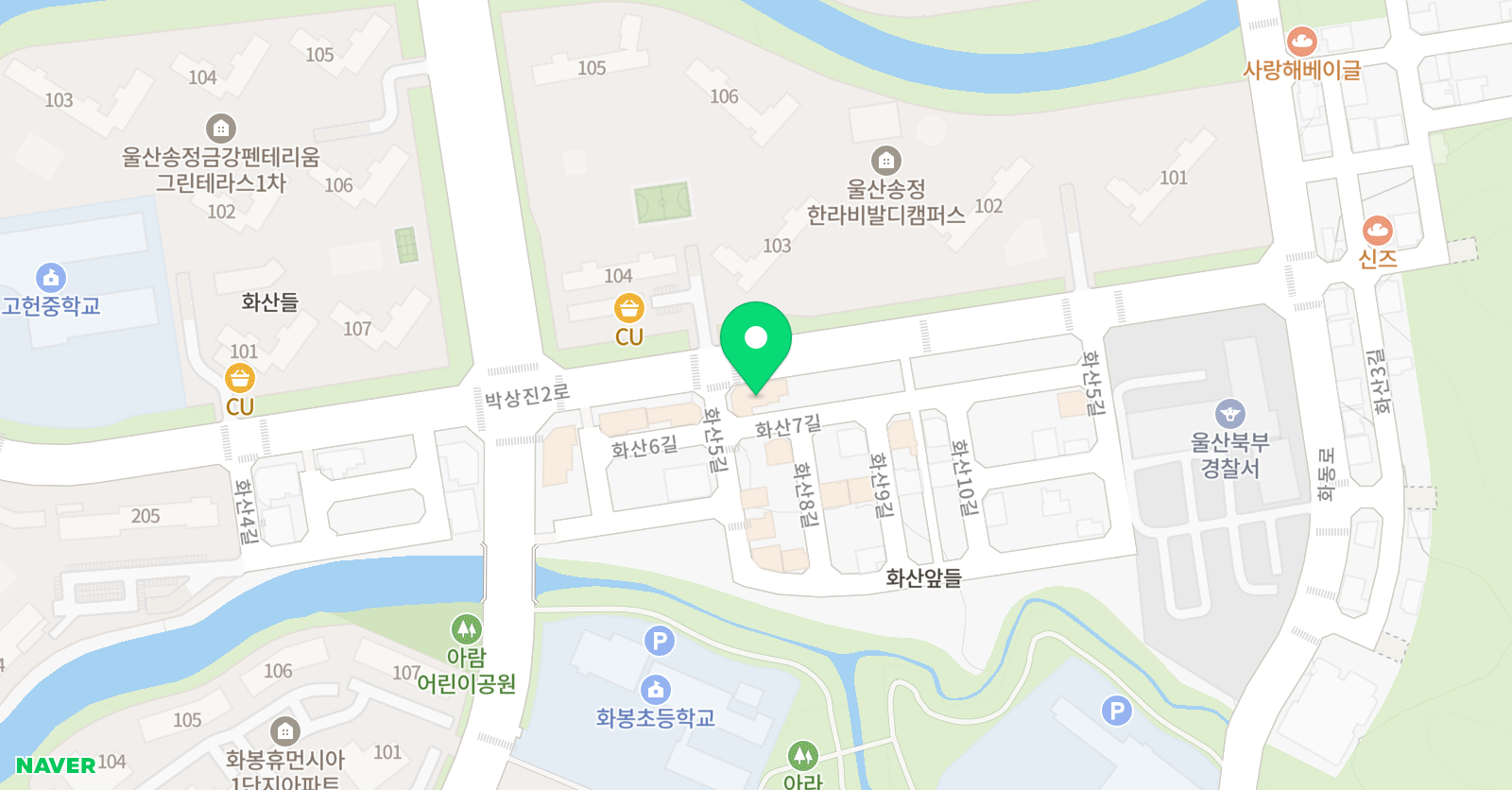그린아트스콜레 송정미술교습소 위치