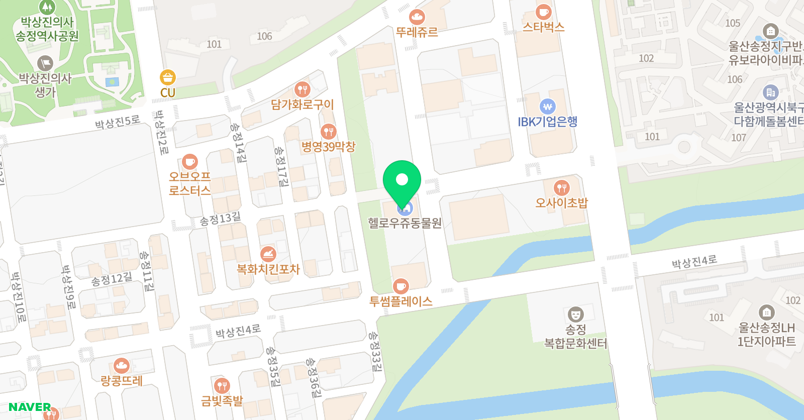 두둥TAK 드럼학원 위치