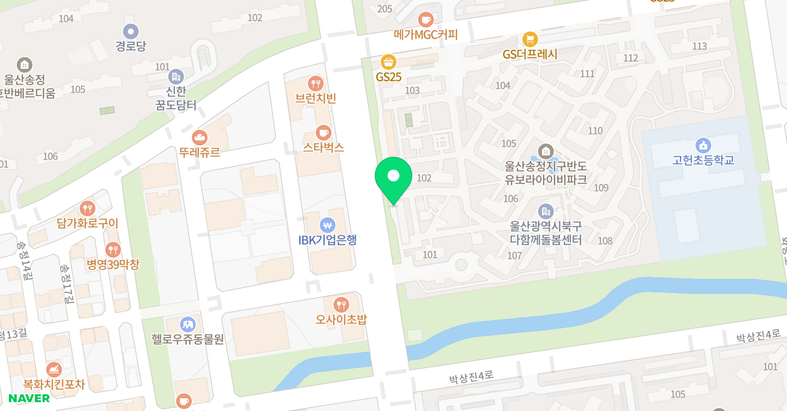 책통클럽 울산송정센터 위치