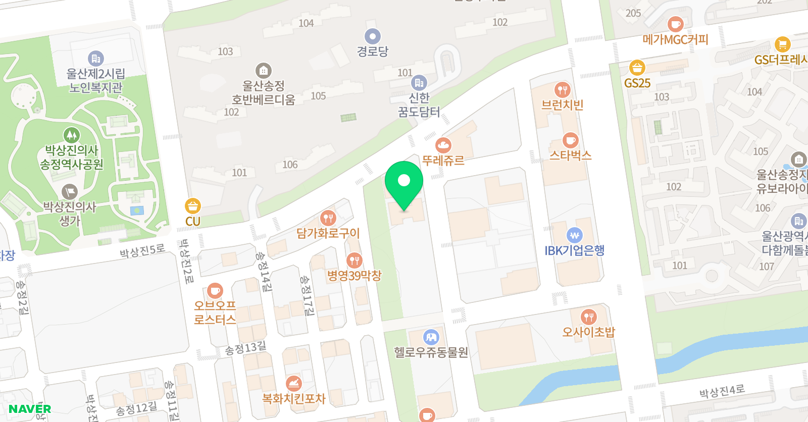 리틀포레스트 학원 위치