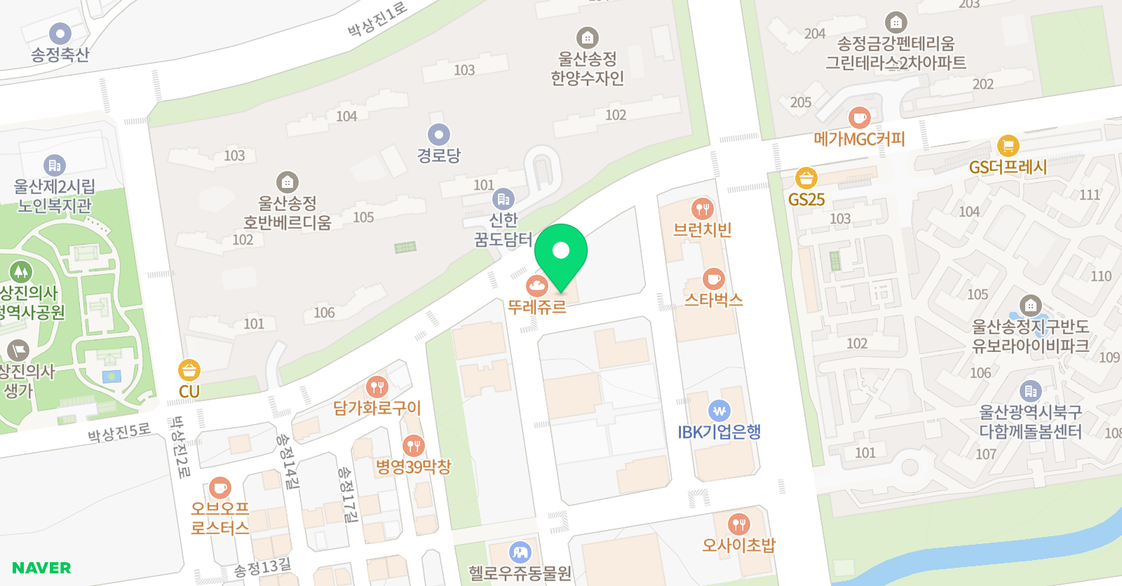 바스키즈 미술학원 송정센터 위치