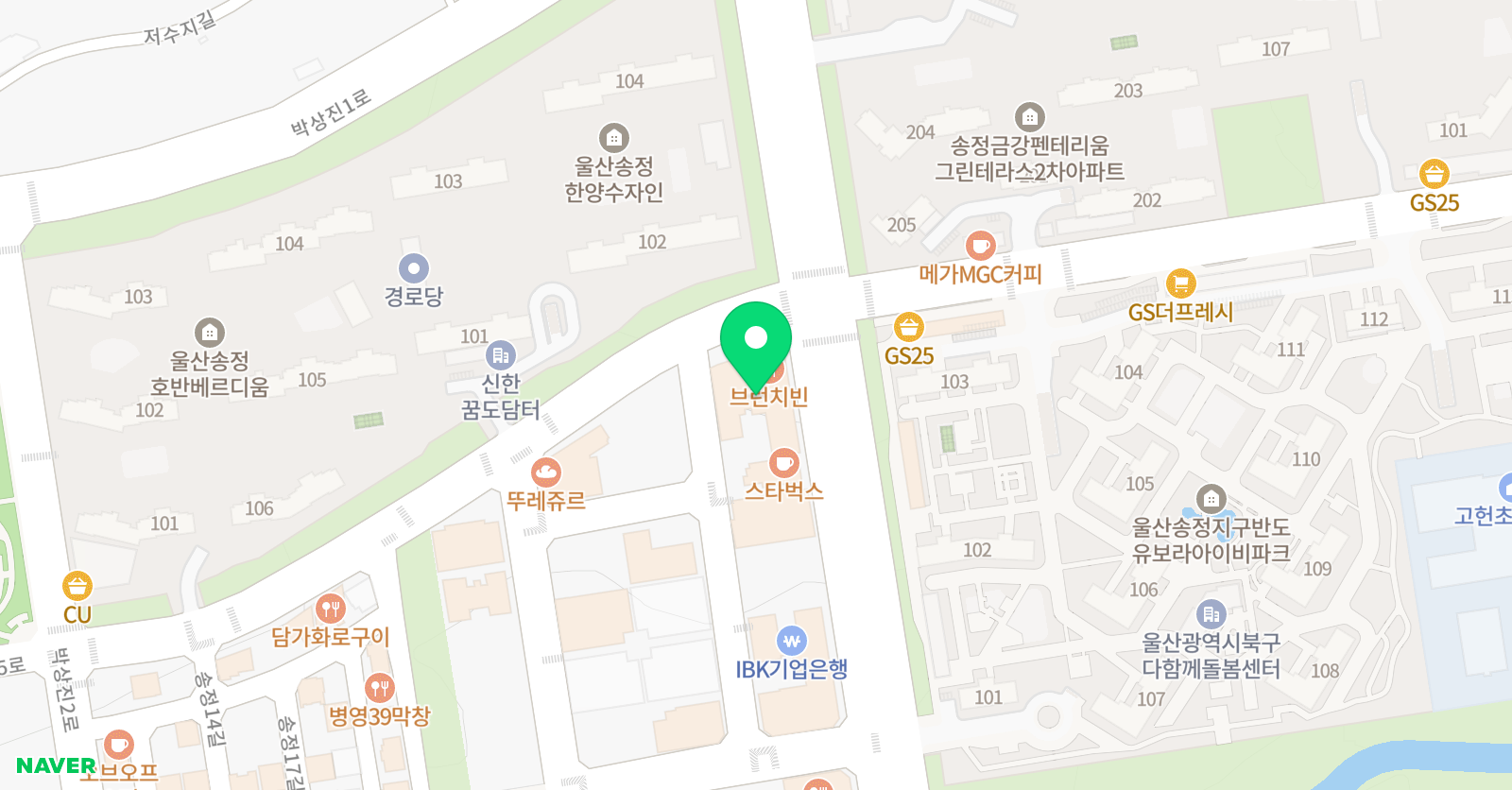 오 수학학원 위치