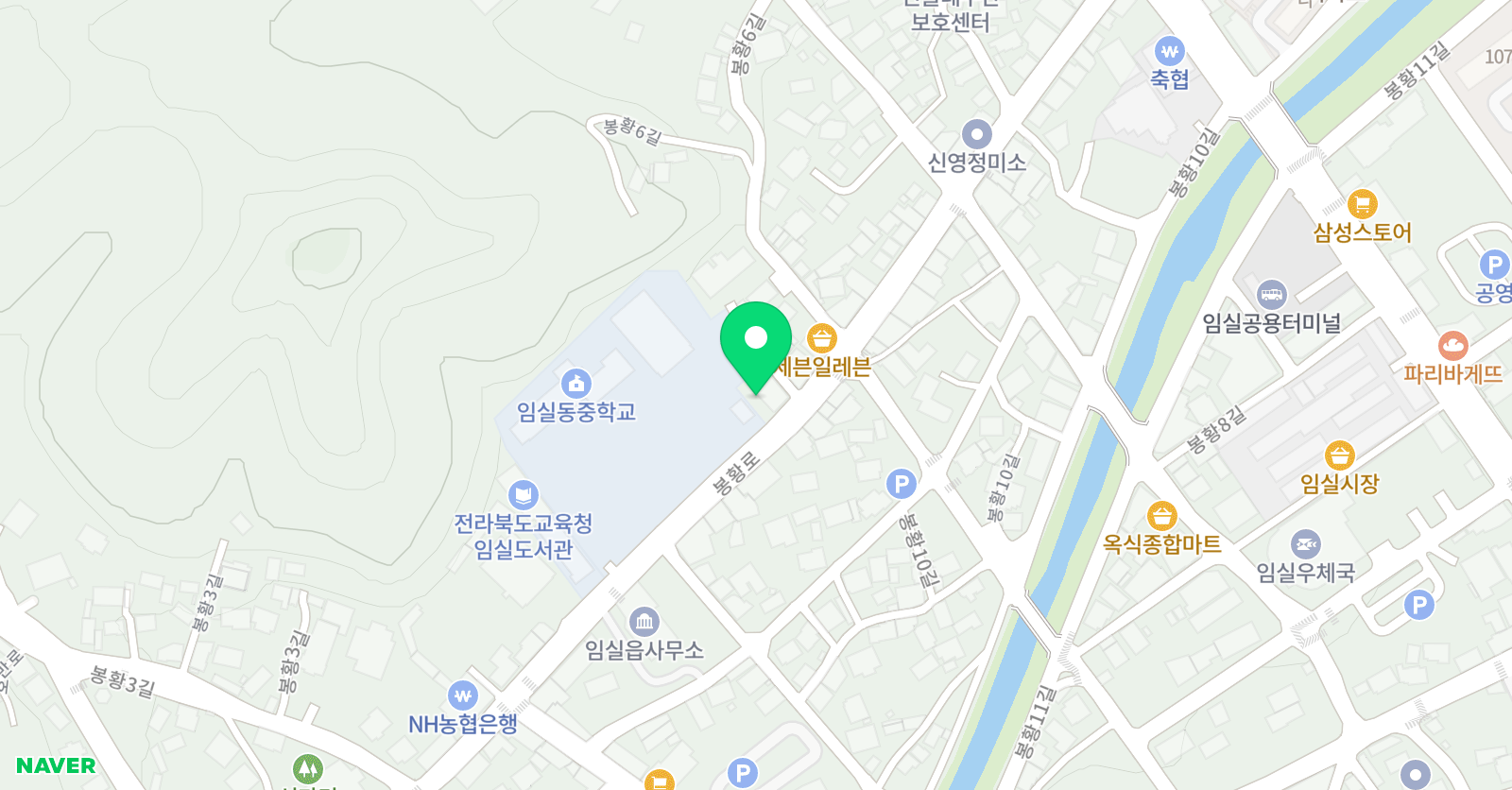 새누리 학원 위치
