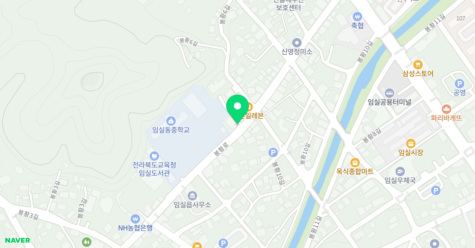새누리교육 학원 위치