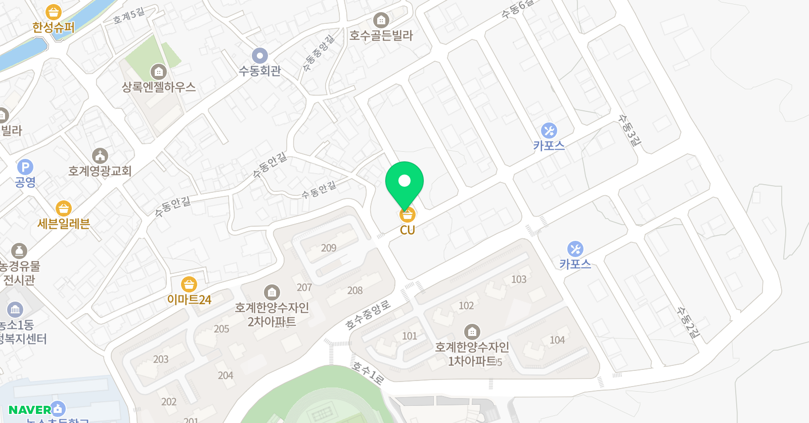 수학토크 학원 위치