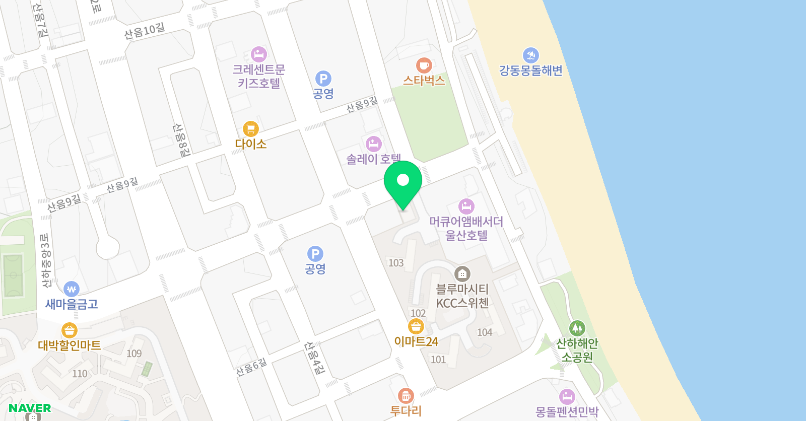 정쌤멘토링 수학 위치
