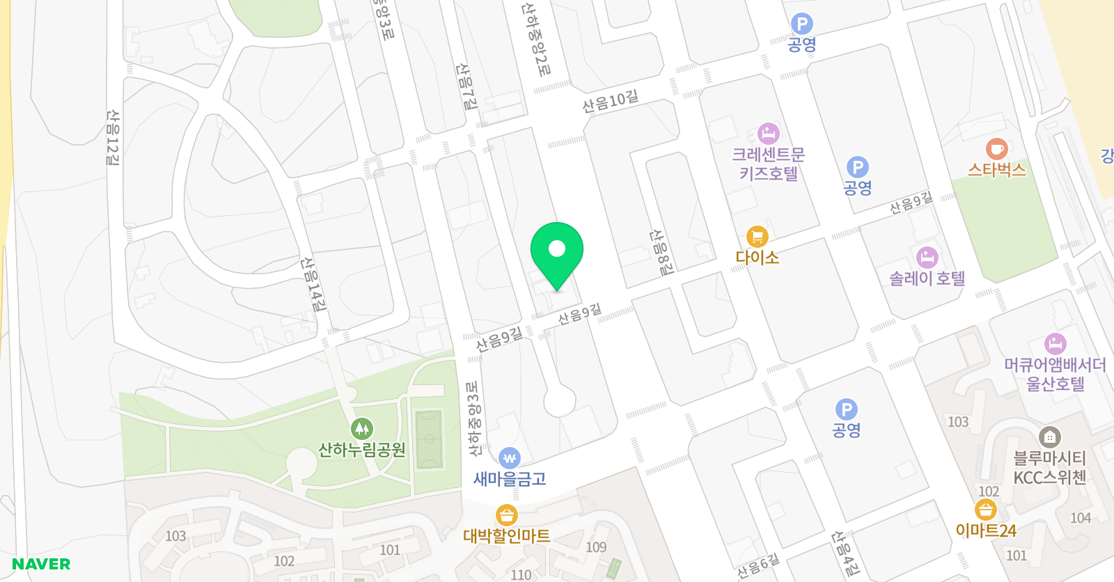 수풀림 수학교습소 위치