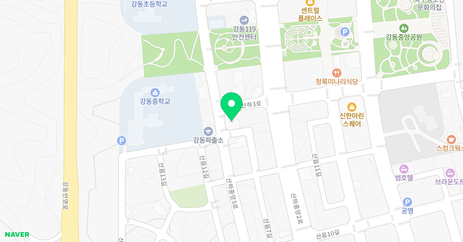 가치수학학원 위치