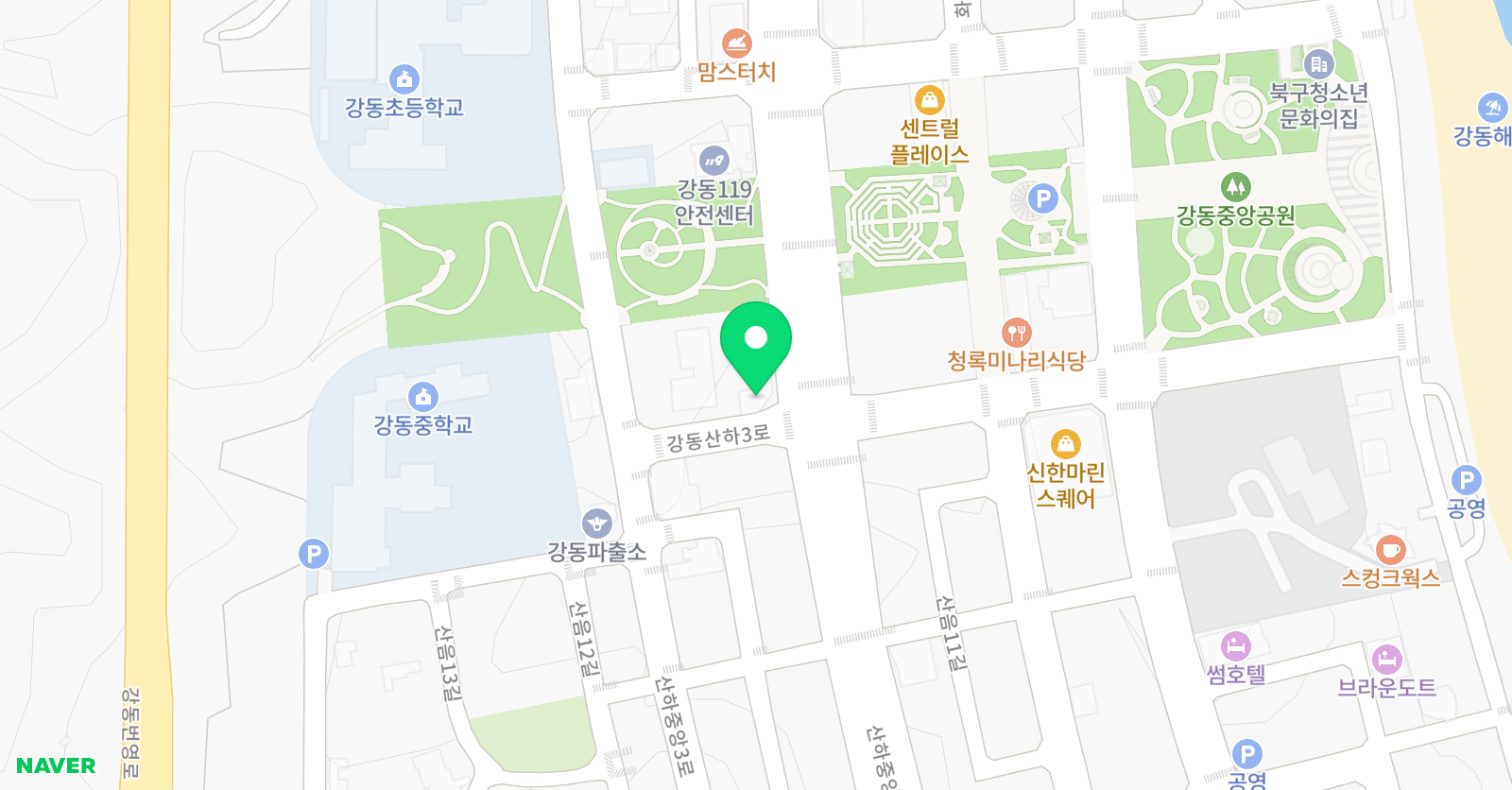 제이앤제이 영수학원 위치