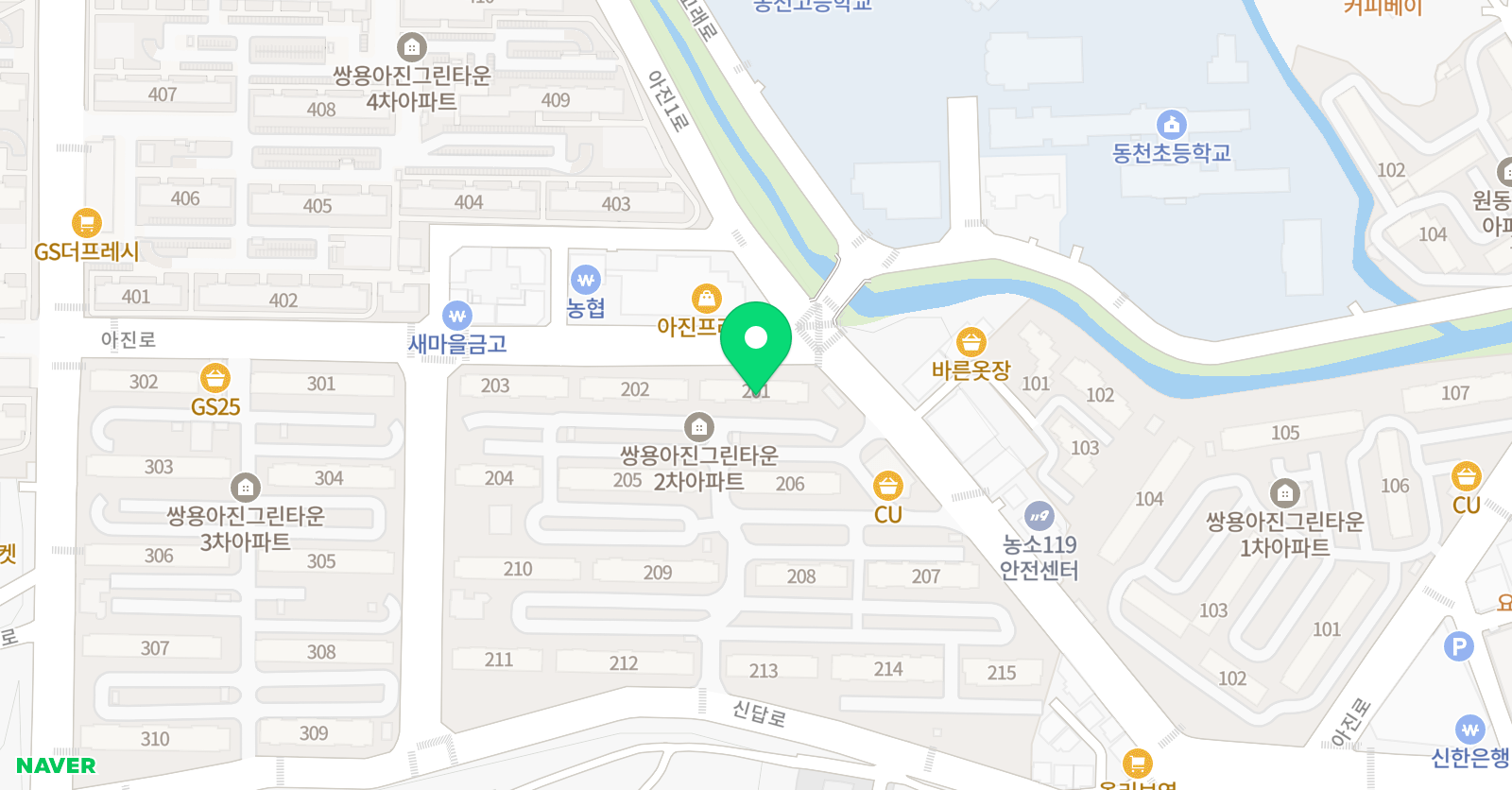 올인원 영어수학공부방 위치
