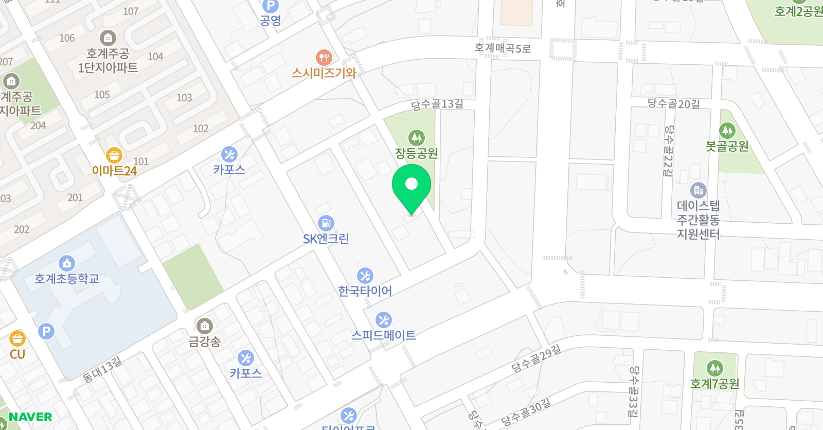 디엔디 댄스스튜디오 위치