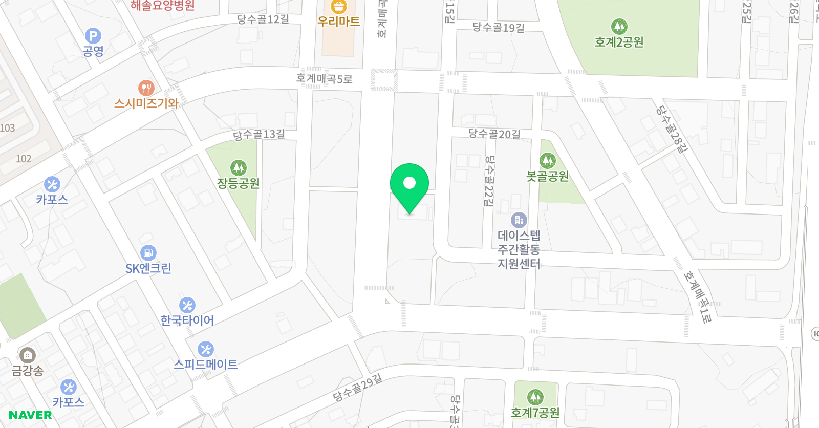LHW 키크는농구교실 위치