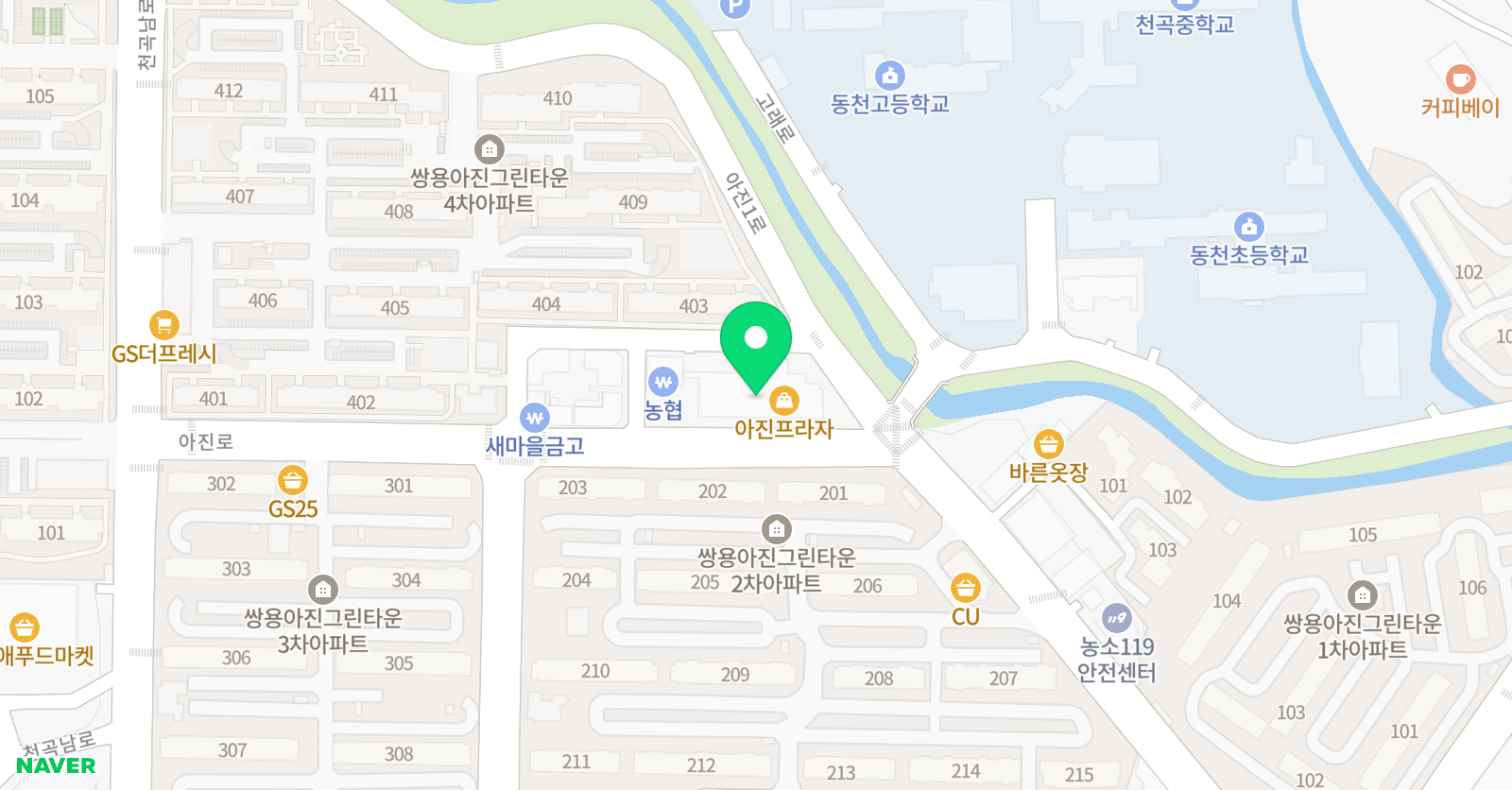리베음악미술학원 위치