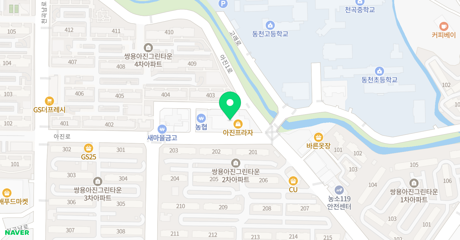 마루 영수단 과학원 위치