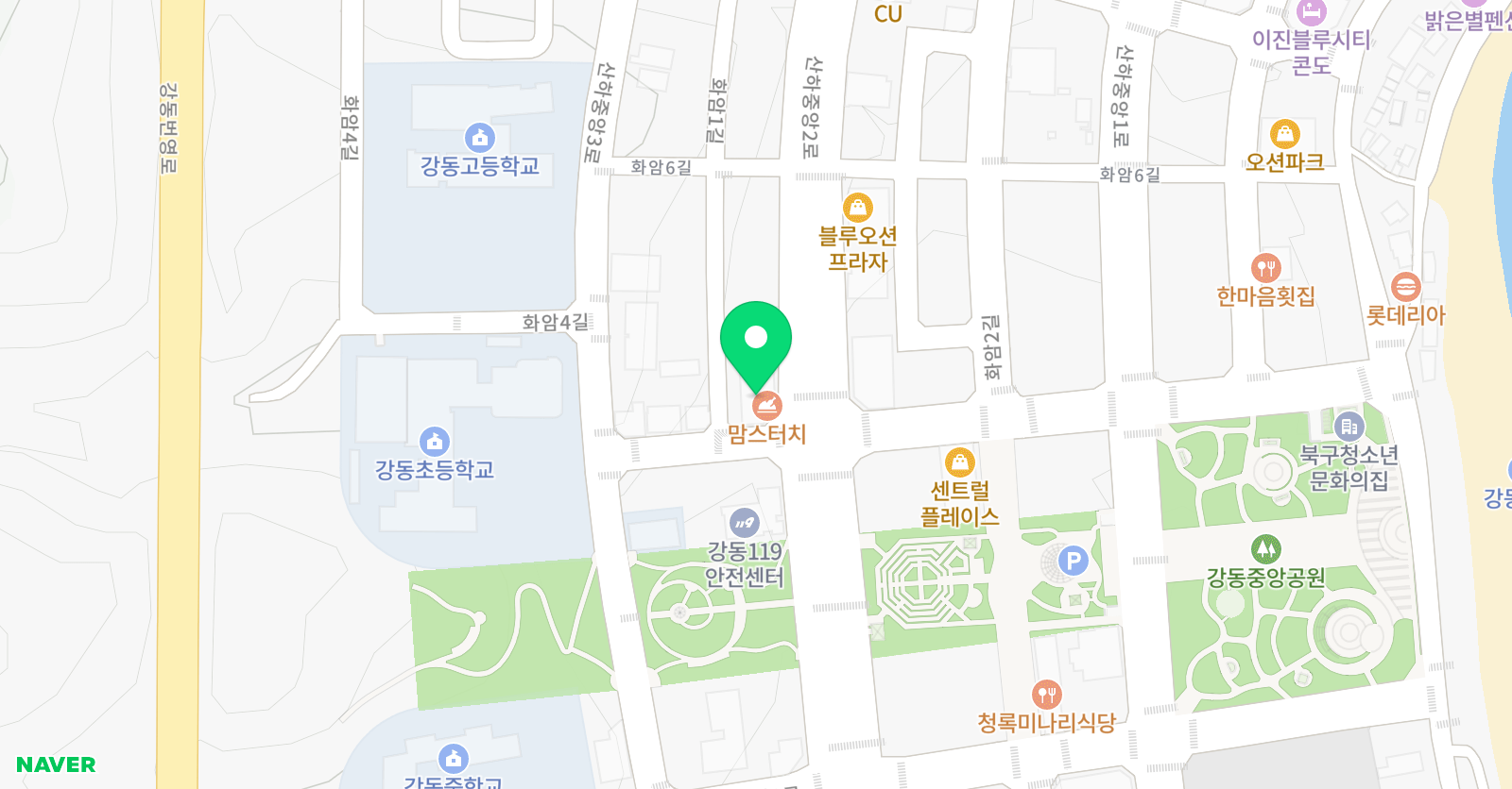 달콩 미술학원 위치