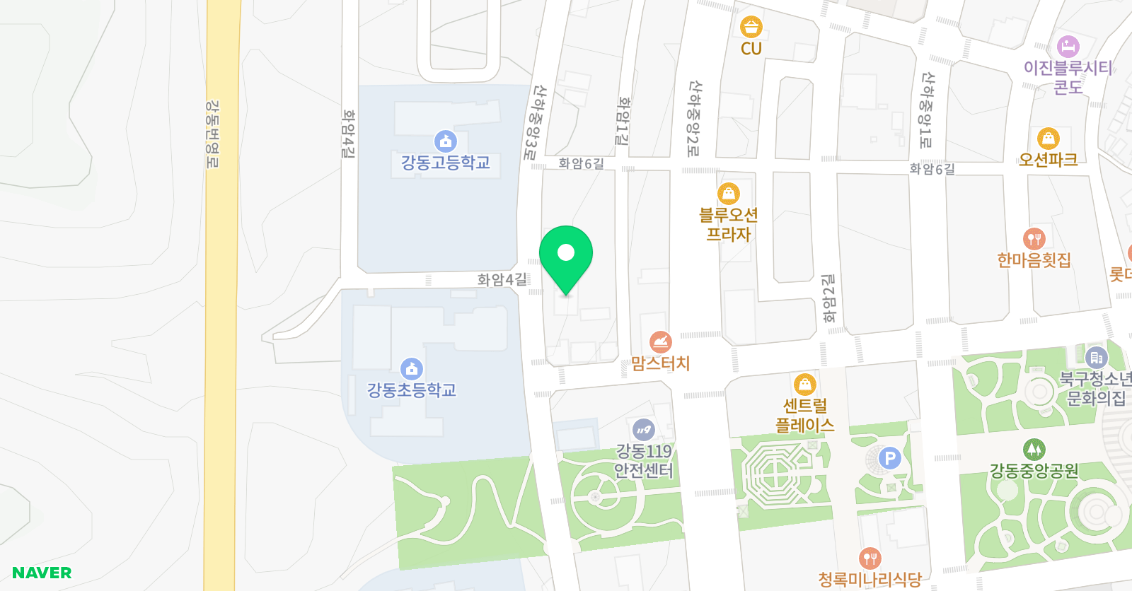 대상 태권도장 위치