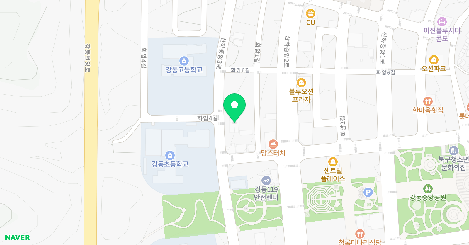 강동하이 미술학원 위치