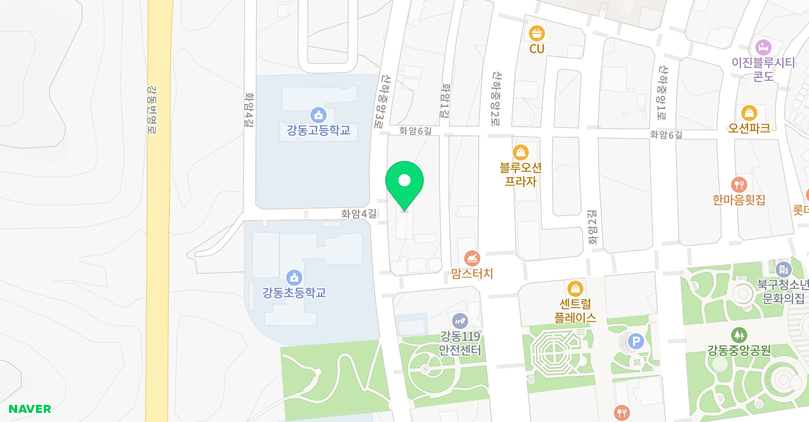 하이지니 어학원 북구캠퍼스 위치