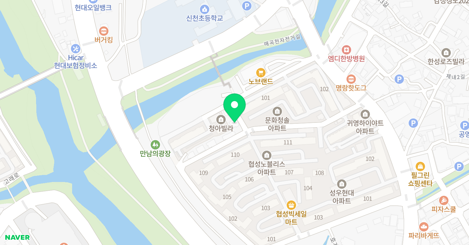 학사 태권도클럽 위치