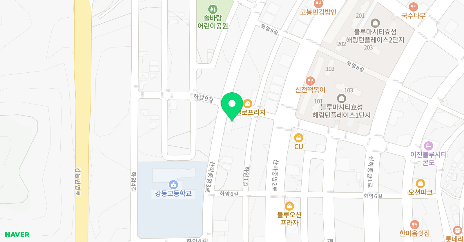 지오 수학학원 위치