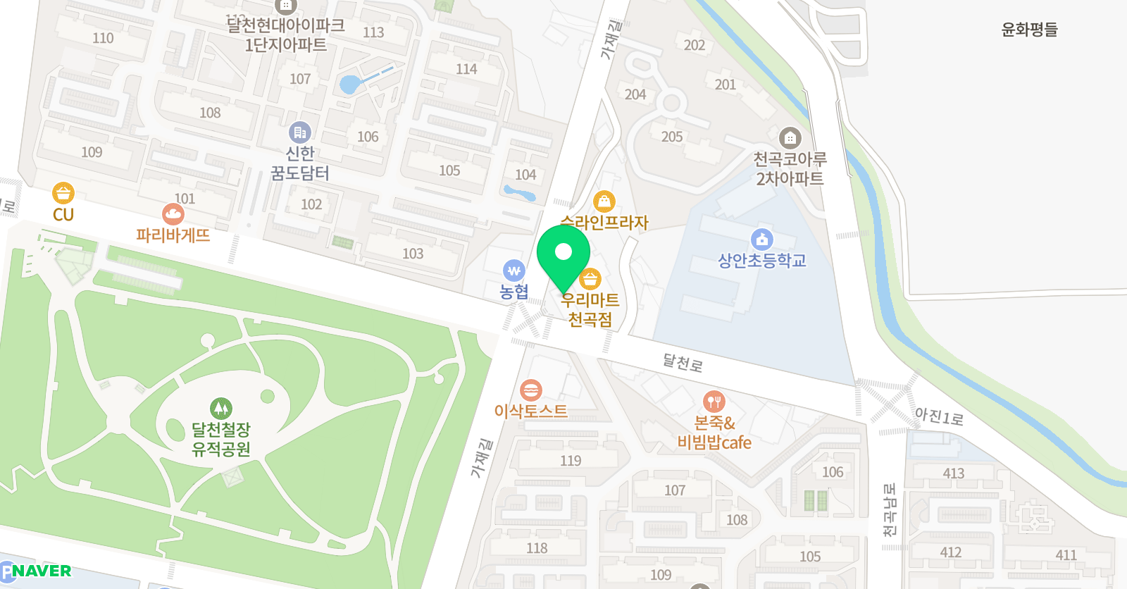상안토프러스 어학원 위치