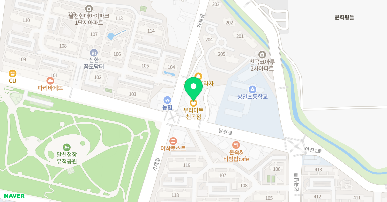 제니스 학원 위치