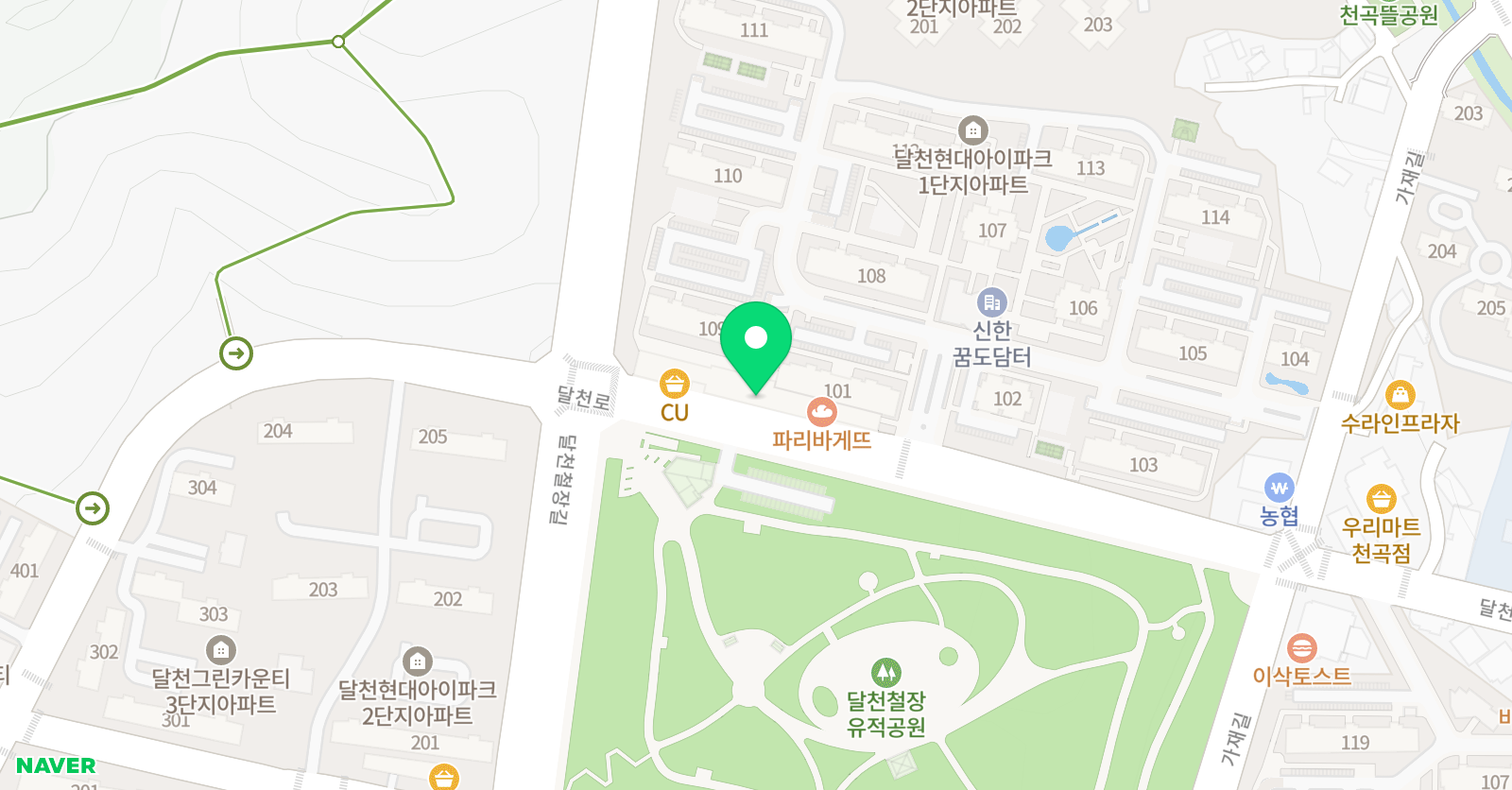 마시멜로 영어전문학원 위치
