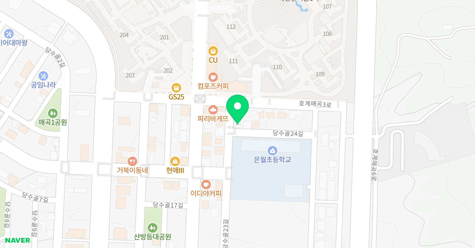 바른 영어교습소 위치