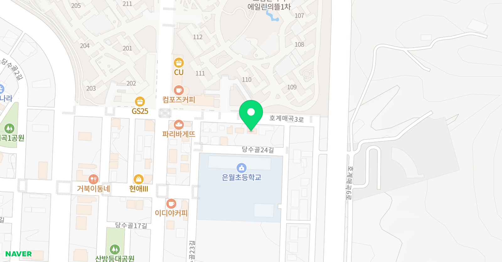 매곡유니언 잉글리쉬어학원 위치