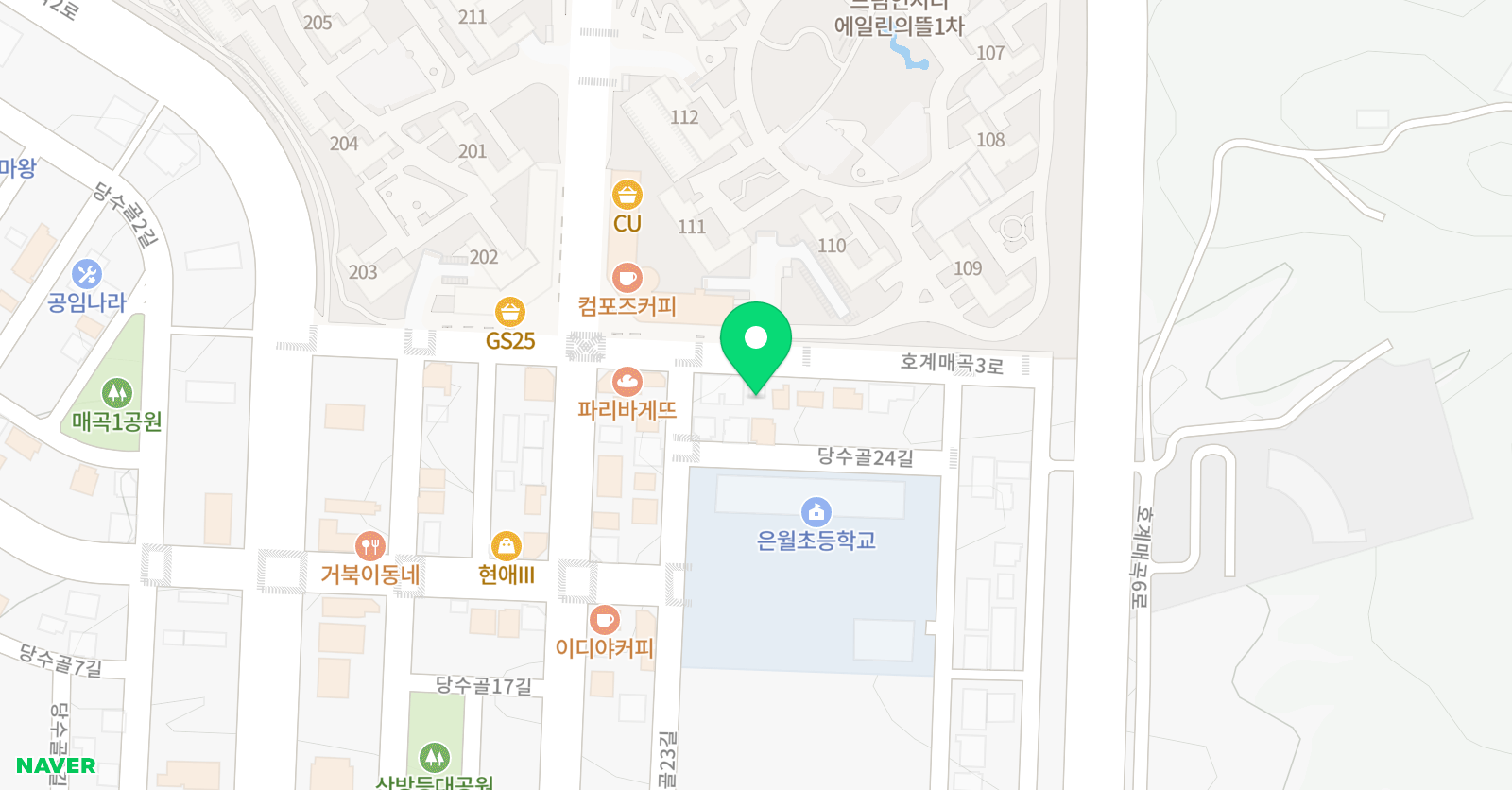 슬기로운 수학학원 위치