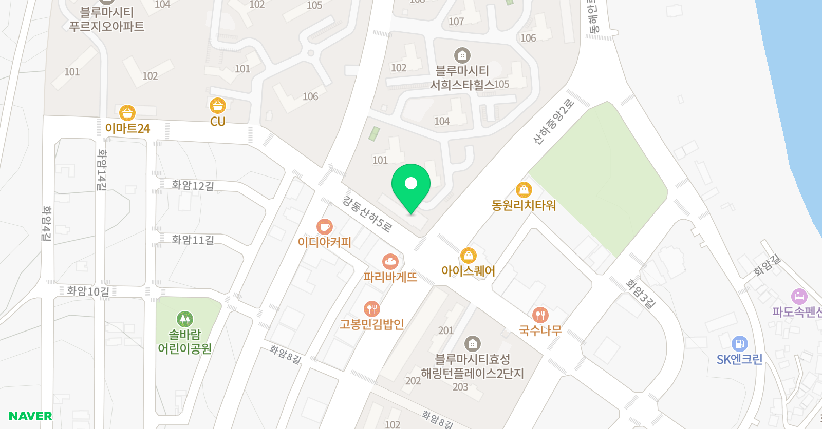 강 수학 위치