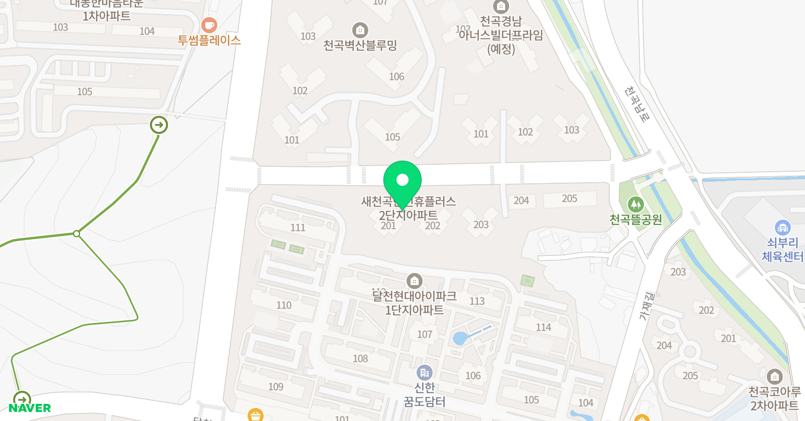 미래엔 영어 천곡교실 위치