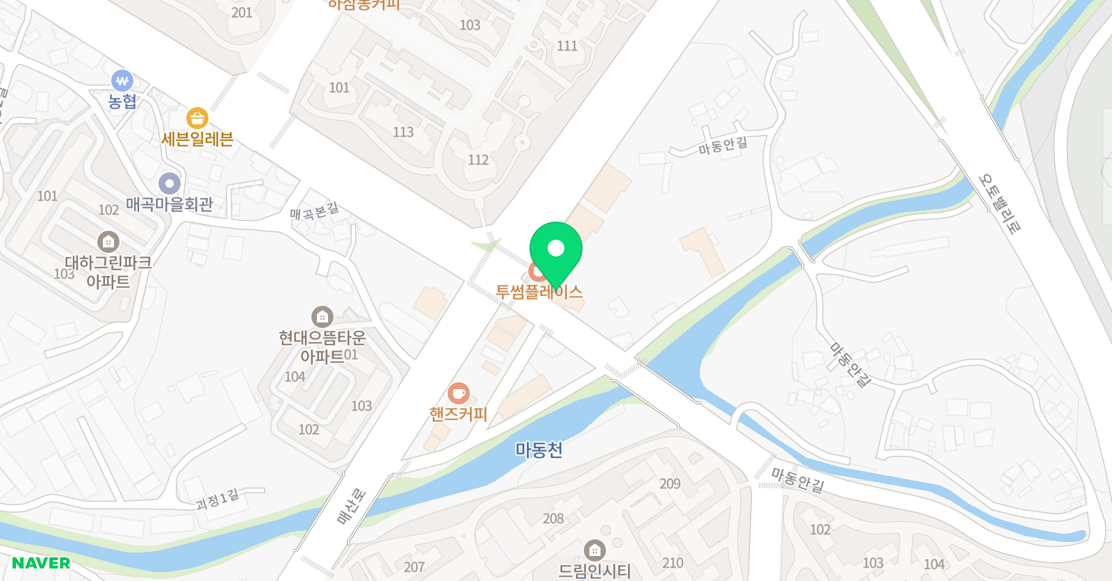 유니티 댄스학원 위치