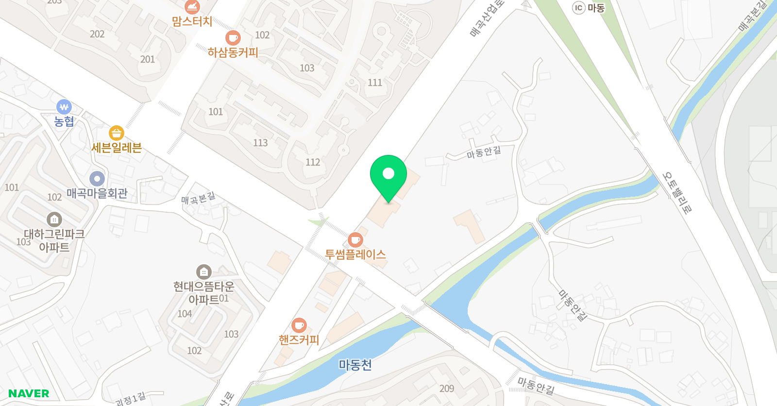 웨이학원 미래관학원 위치