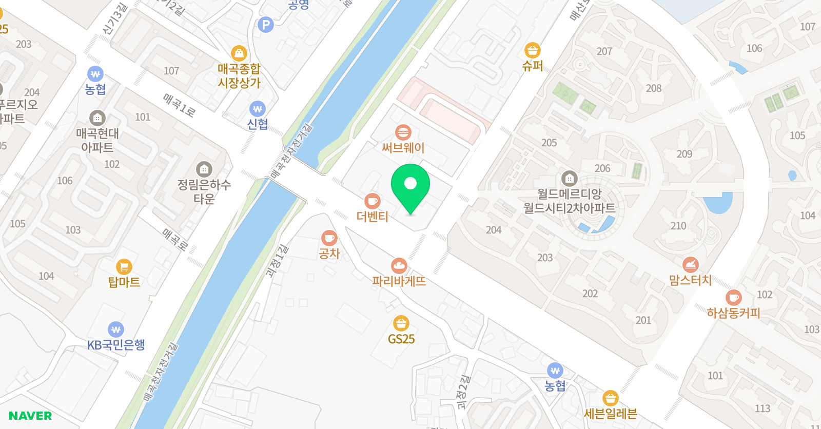 북구토프러스 어학원 위치