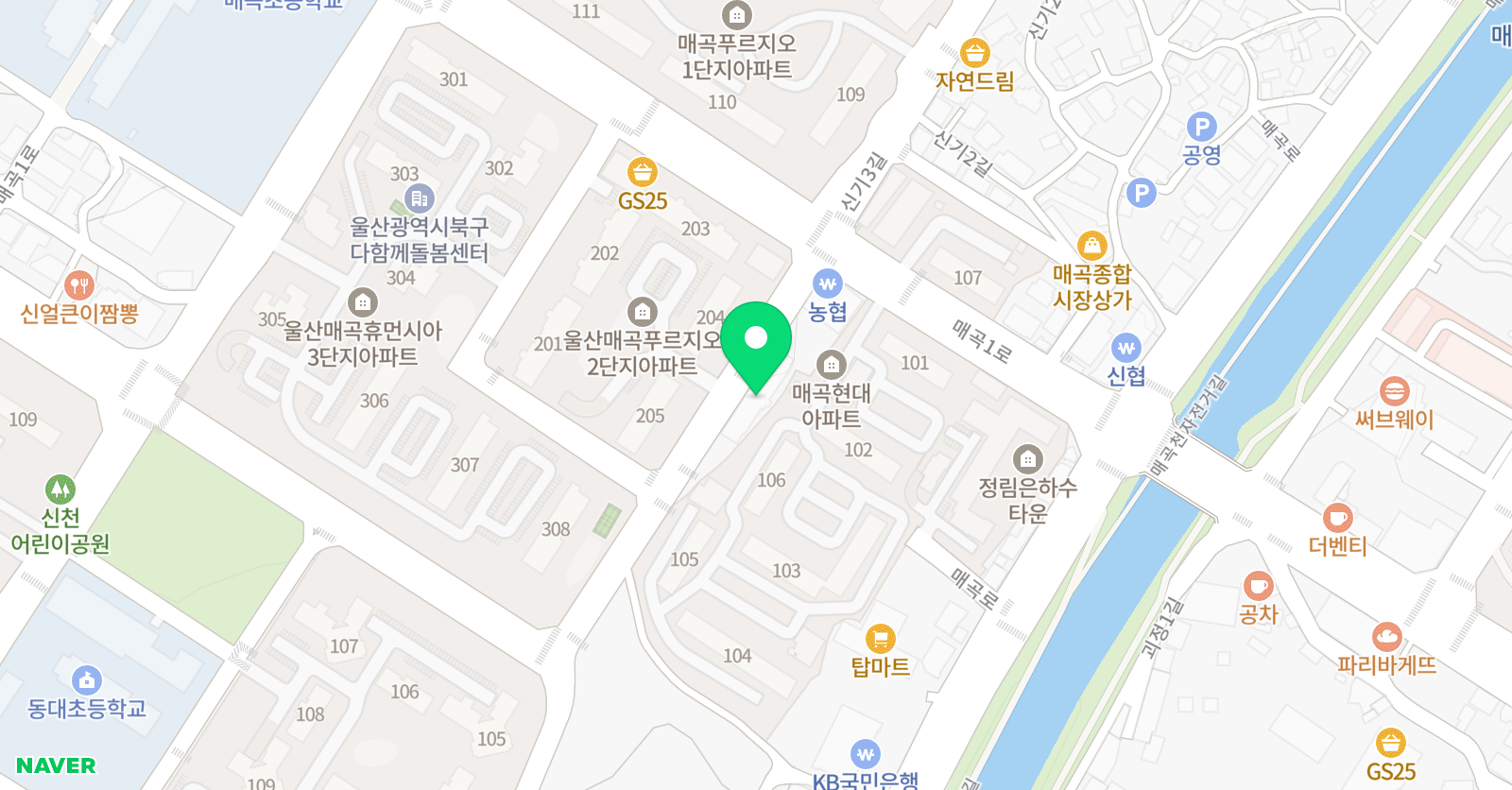 학문당 영어 위치