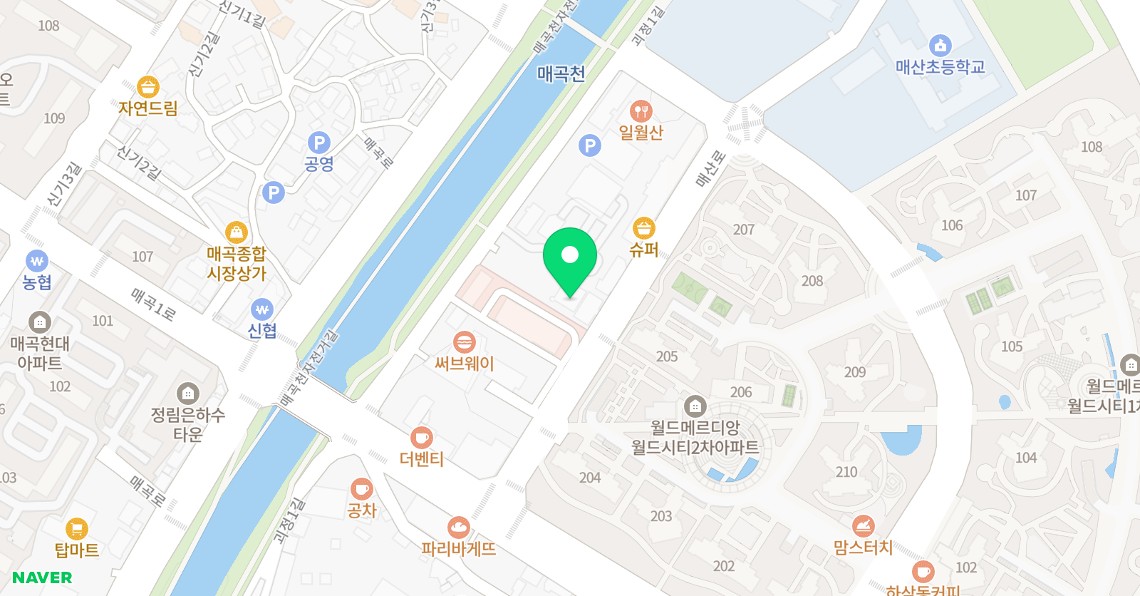 옥스포드관 와이에스피 연세국제어학원 위치